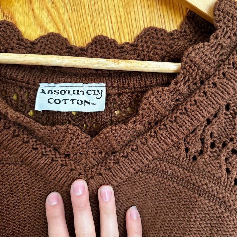 Cotton Knitted shrug
